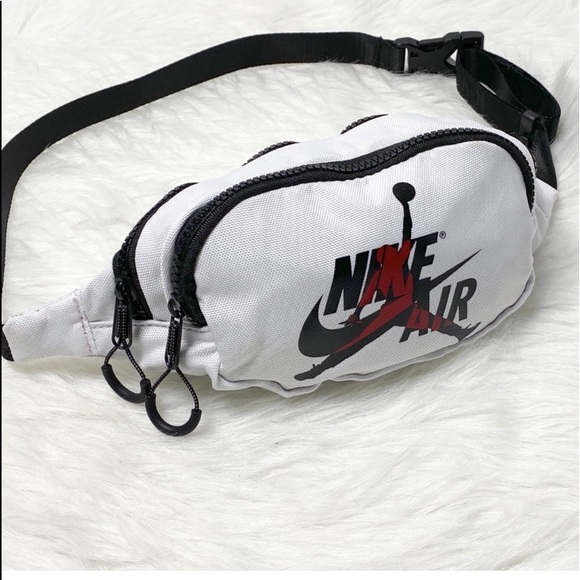 Jordan Bags Jordan Jumpman Crossbody Bag White Red Poshmark